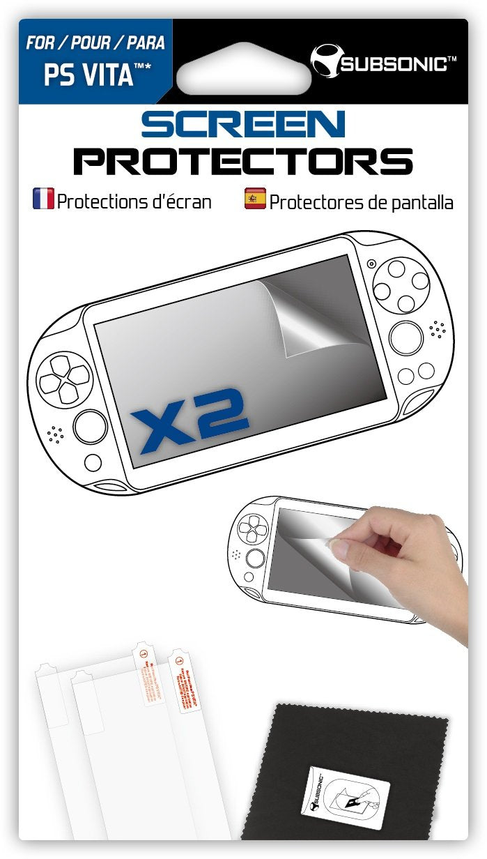 Subsonic - Pack De 2 Protecteurs D'écran (PS Vita) Subsonic - Pack De 2 Protecteurs D'écran (PS Vita)